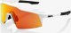 100% Okulary 100% SPEEDCRAFT SL Soft Tact Off White - HiPER Red Multilayer Mirror Lens (Szkła Czerwone Lustrzane Wielowarstwowe LT 21% + Szkła Przeźroczyste LT 93%) 4