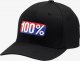 100% Czapka z daszkiem 100% CLASSIC X-Fit flexfit hat black roz. L/XL (NEW) 1
