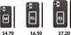 Shapeheart Pokrowiec na telefon kierownicę na rower, motocykl, hulajnogę BIKE AMZ roz.XXL < 17,2 cm (NEW) 4