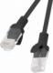 Lanberg PATCHCORD KAT.5E UTP 5M CZARNY BOX FLUKE PASSED LANBERG 2