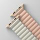 Uniq UNIQ pasek Revix Apple Watch Series 4/5/6/7/SE 44/45mm. Reversible Magnetic różowy-beżowy/pink-beige 2