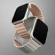 Uniq UNIQ pasek Revix Apple Watch Series 4/5/6/7/SE 44/45mm. Reversible Magnetic różowy-beżowy/pink-beige 3