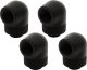 XSPC XSPC Adapter 90 Grad G1/4 Zoll AG auf G1/4 Zoll IG - drehbar, schwarz, 4er-Pack 1