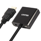 Adapter AV Unitek HDMI - D-Sub (VGA) + Jack 3.5mm czarny (Y-6333) 1