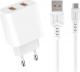Ładowarka Denmen DC05 2x USB-A 2.4 A (29976) 1