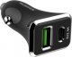 Ładowarka ŁADOWARKA SAMOCHODOWA 3A+2.4A CZARNA SOMOSTEL 3100mAh + 2100mAh TYPC+USB DUAL SMS-A42B QC 3.0 PD 2