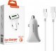 Ładowarka ŁADOWARKA SAMOCHODOWA 3A + KABEL TYP-C BIAŁA SOMOSTEL 3100mAh SMS-A43 QUICK CHARGE USB-C QC 3.0 1