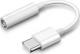 Adapter USB USB-C - Jack 3.5mm Biały  (30422) 1