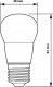 Philips Żarówka LED E27 7W CorePro lustre ND 7-60W 840 P48 FR 806lm 4000K 929002973202 5