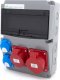 ELS Elektrotechnika Rozdzielnica budowlana 32A/5P + 16A/5P + 2*GS 230V, 11NO211 1