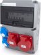 ELS Elektrotechnika Rozdzielnica budowlana 32A/5P + 16A/5P + 2*GS 230V + zabezpieczenia + różnicówka, 11NO22C11C1F 1