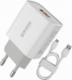 Ładowarka WK Design WP-U57 1x USB-A 2.4 A (6941027613658) 1