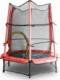 Trampolina ogrodowa Bituxx M17514 z siatką wewnętrzną 4.5 FT 140 cm 1