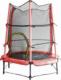 Trampolina ogrodowa Bituxx M17514 z siatką wewnętrzną 4.5 FT 140 cm 1