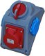 ELS Elektrotechnika Rozdzielnica COMBO 16/5 0-1 2x230V IP44 1