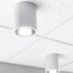GTV Oprawa sufitowa DRAGO, max 60W, E27, AC220-240V, 50-60Hz, IP20, 133*148mm, biały 4