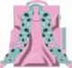 St. Majewski Tornister szkolny My Little Friend pastelowy kot / pastel cat 1