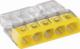 Wago SZYBKOZŁĄCZKA WAGO 2273-205 5X0,5-2,5 MM2 ŻÓŁTA 5 SZTUK 1
