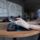 Etui Nillkin Nillkin Versatile etui torba pokrowiec na laptopa do 16,1 z funkcją podstawki i podkładki pod myszkę czarny 2
