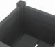 vidaXL vidaXL Donice ogrodowe, 2 szt., szare, 31x31x70 cm, drewno sosnowe 6
