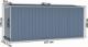 vidaXL vidaXL Szopa ogrodowa, mocowana do ściany, szara, 118x382x178 cm 6