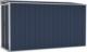 vidaXL vidaXL Szopa ogrodowa, mocowana do ściany, antracytowa, 118x288x178 cm 1