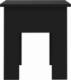 vidaXL vidaXL Stolik kawowy, czarny, 40x40x42 cm, płyta wiórowa 6