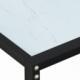 vidaXL vidaXL Konsola, biały marmur, 140x35x75,5 cm, szkło hartowane 5