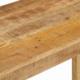 vidaXL vidaXL Stolik konsola, 110 x 35 x 76 cm, surowe drewno mango 5
