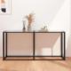 vidaXL vidaXL Konsola, biały marmur, 160x35x75,5 cm, szkło hartowane 1
