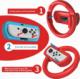 JYS 2x Kierownica + Uchwyt 2w1 do Nintendo Switch OLED i Nintendo Switch 5
