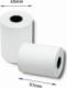 Qoltec QOLTEC ROLKA TERMICZNA 57X20 | 55G/M2 | 10SZT | BPS FREE 3