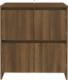 vidaXL vidaXL Szafka, brązowy dąb, 70x41x75 cm, płyta wiórowa 7