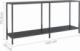 vidaXL vidaXL Stolik konsolowy, czarny, 160x35x75,5 cm, szkło hartowane 6