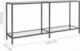vidaXL vidaXL Stolik konsolowy, przezroczysty, 160x35x75,5cm, szkło hartowane 6