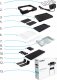 Yoer GrillMate EG01BK Grill ogrodowy elektryczny 2000 W 41 cm x 26 cm 12