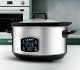 Yoer WOLNOWAR Elektryczny GARNEK CERAMICZNY 4,5L Programator czasowy AUTOMATYCZNY Slow Cooker - YOER Clever-Cook SC4502S 6