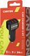 Ładowarka Canyon CANYON C-07 Universal 3xUSB car adapter(1 USB with Quick Charger QC3.0), Input 12-24V, Output USB/5V-2.1A+QC3.0/5V-2.4A&9V-2A&12V-1.5A, with Smart IC, black rubber coating+black metal ring+QC3.0 port with blue/other ports in orange 3