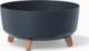 Prosperplast Doniczka Gracia Low DGRL400L antracytowa 1