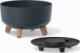 Prosperplast Doniczka Gracia Low DGRL400L antracytowa 2