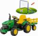 Peg Perego Traktor Na akumulator z Przyczepą John Deere + Bramka GRATIS 1