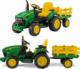 Peg Perego Traktor Na akumulator z Przyczepą John Deere + Bramka GRATIS 2