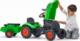 Falk Traktorek X Tractor Zielony z Przyczepką Klakson 3