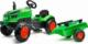 Falk Traktorek X Tractor Zielony z Przyczepką Klakson 4