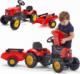 Falk Traktorek Red Supercharger Czerwony Otwierana Maska 1