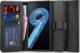 4kom.pl Etui z klapką portfel Wallet do Realme 9i Black uniwersalny 1