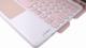 Alogy Alogy Etui na tablet magnetyczne klawiatura Bluetooth do Apple iPad 10.2 2019/2020/2021 7/8/9Gen Różowe uniwersalny 3