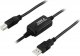Kabel USB Deltaco USB-A - USB-B 10 m Czarny (USB-EX10M) 2