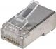 Intellinet Network Solutions Wtyk modularny RJ45 8P8C Cat5e STP na drut i linkę słoik 100szt. (90529) 1