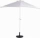 Garthen Parasol ogrodowy półokrągły terakota 2,7 m 1